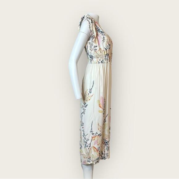 NWT | Free People | Island Time Wide Leg Jumpsuit | Ivory | Medium - Picture 4 of 15